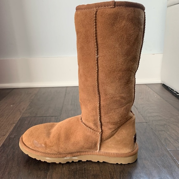 UGG Classic Tall Boot in Chestnut - Picture 6 of 15